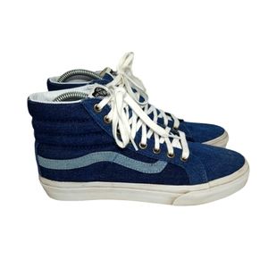 Vans Sk8 Hi Denim Sneakers Women's 7.5